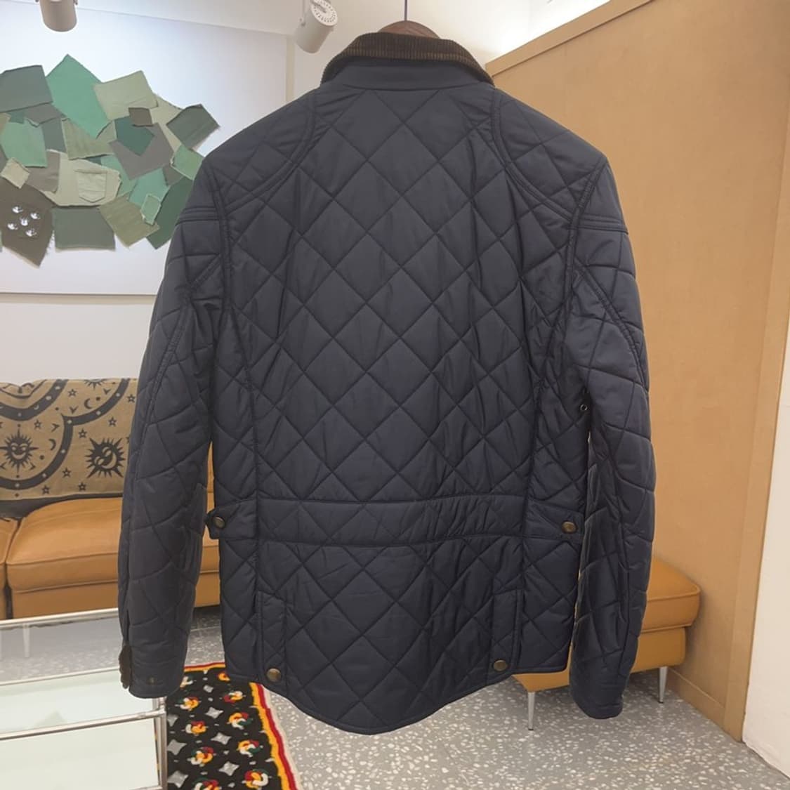 폴로 랄프로렌 캐주얼 코듀로이 카라 퀄팅 자켓 S C07416 상품이미지4