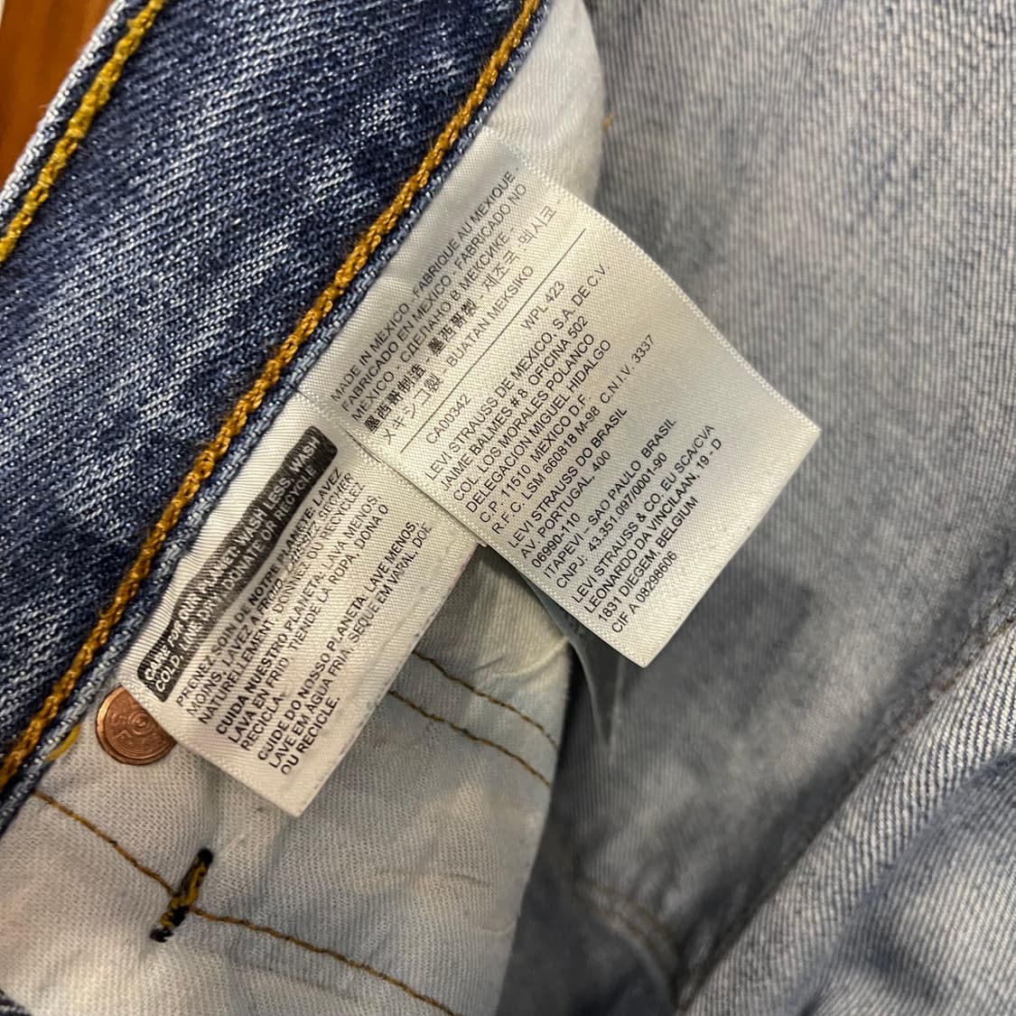 LEVI'S 501 w33L 상품이미지4