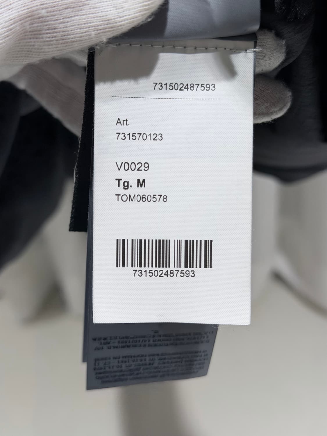 (A+/M) / 스톤아일랜드 크링클랩스 후드 롱 다운 패딩 블랙 상품이미지9