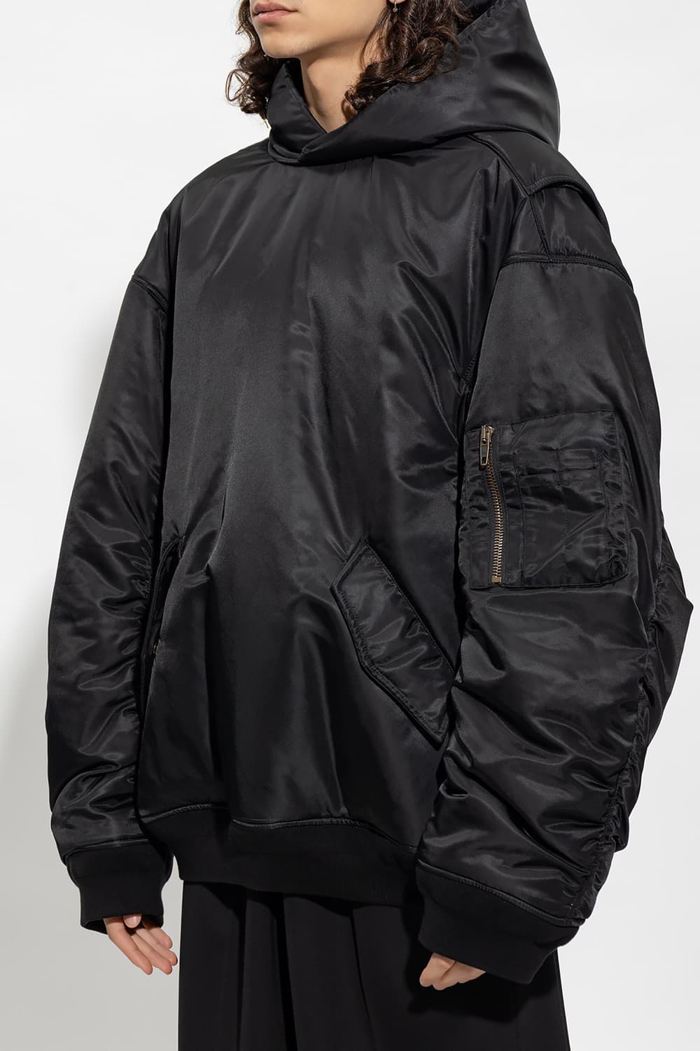 발렌시아가 풀오버 봄버 후드 자켓 마원 상품이미지1