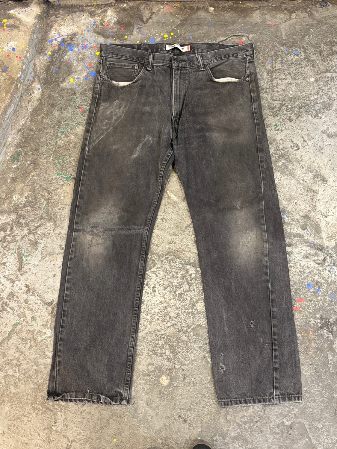 리바이스 505 레귤러 스트레이트 블랙 상품이미지6