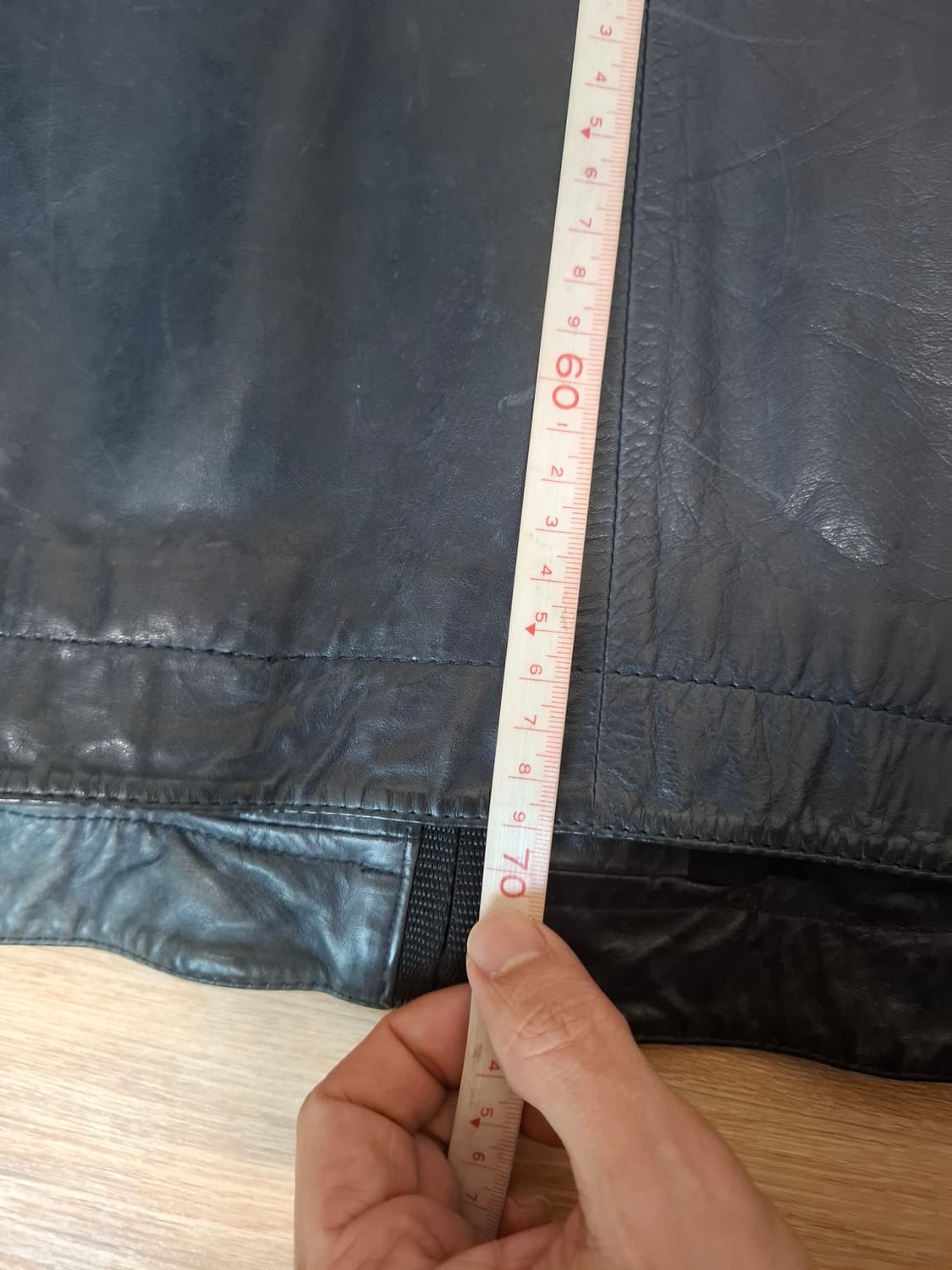 GAP 블랙 가죽 자켓 xl 상품이미지7