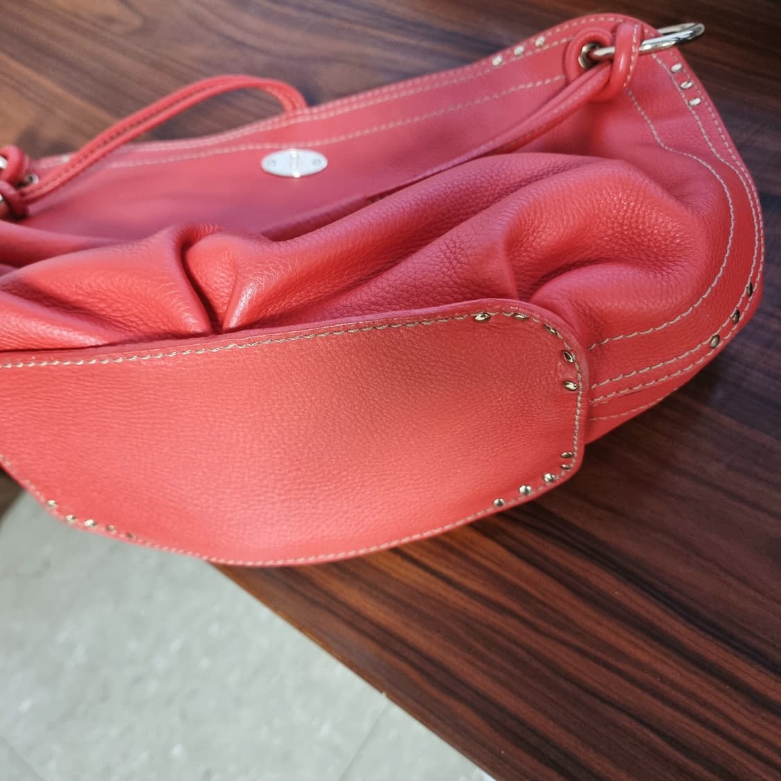 셀린느 소가죽 숄더백 토트백 호보백 made in Italy / 상태최상 상품이미지6