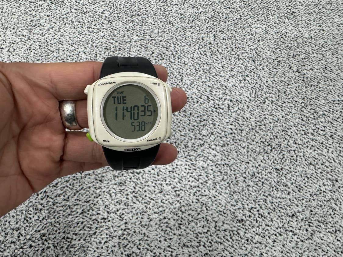 세이코 FUNWALKER 빈티지 디지털 시계 상품이미지1