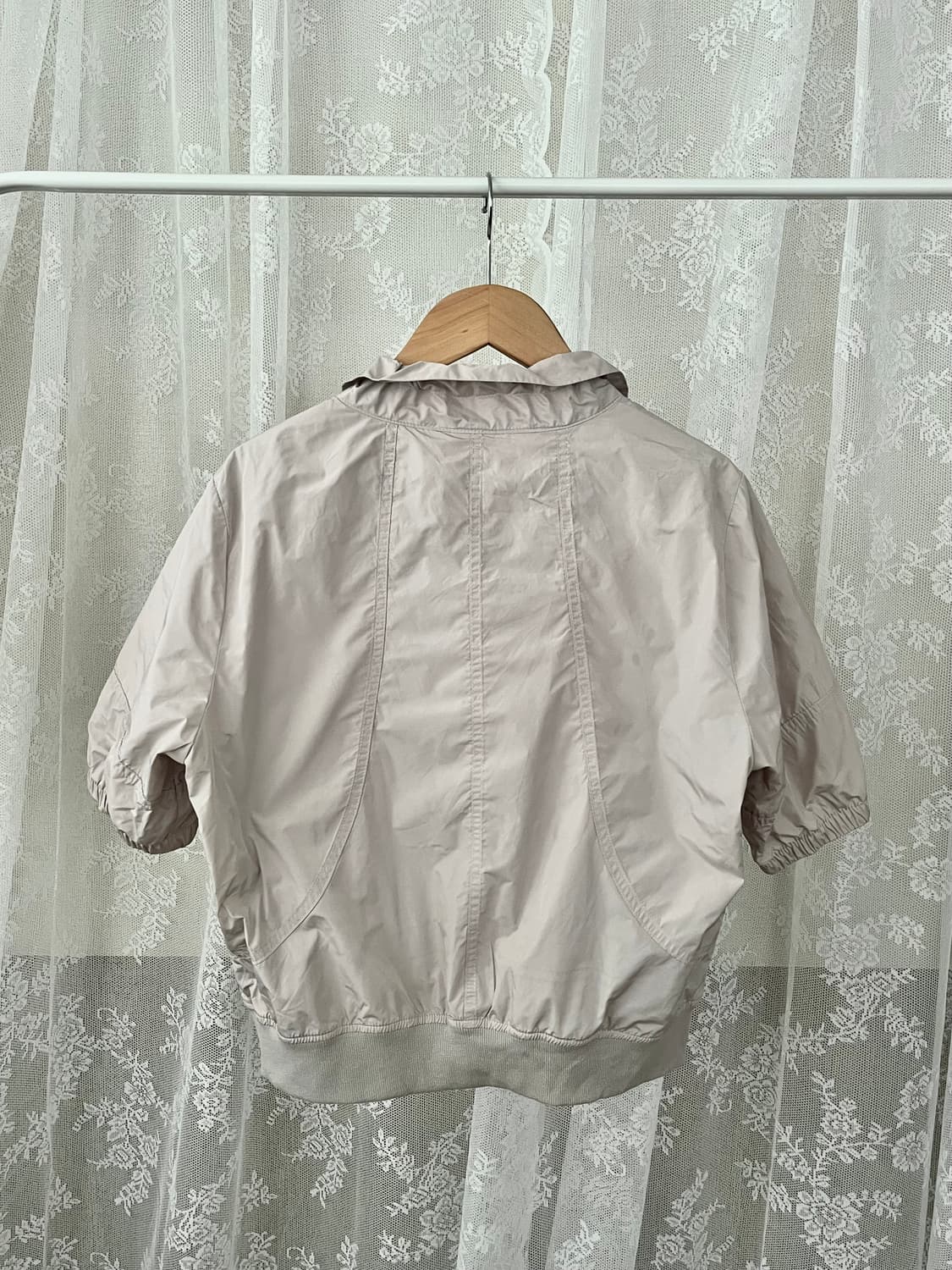 F) 새상품 포티 POTI 수룩 순지 하프 아노락 베이지 상품이미지2