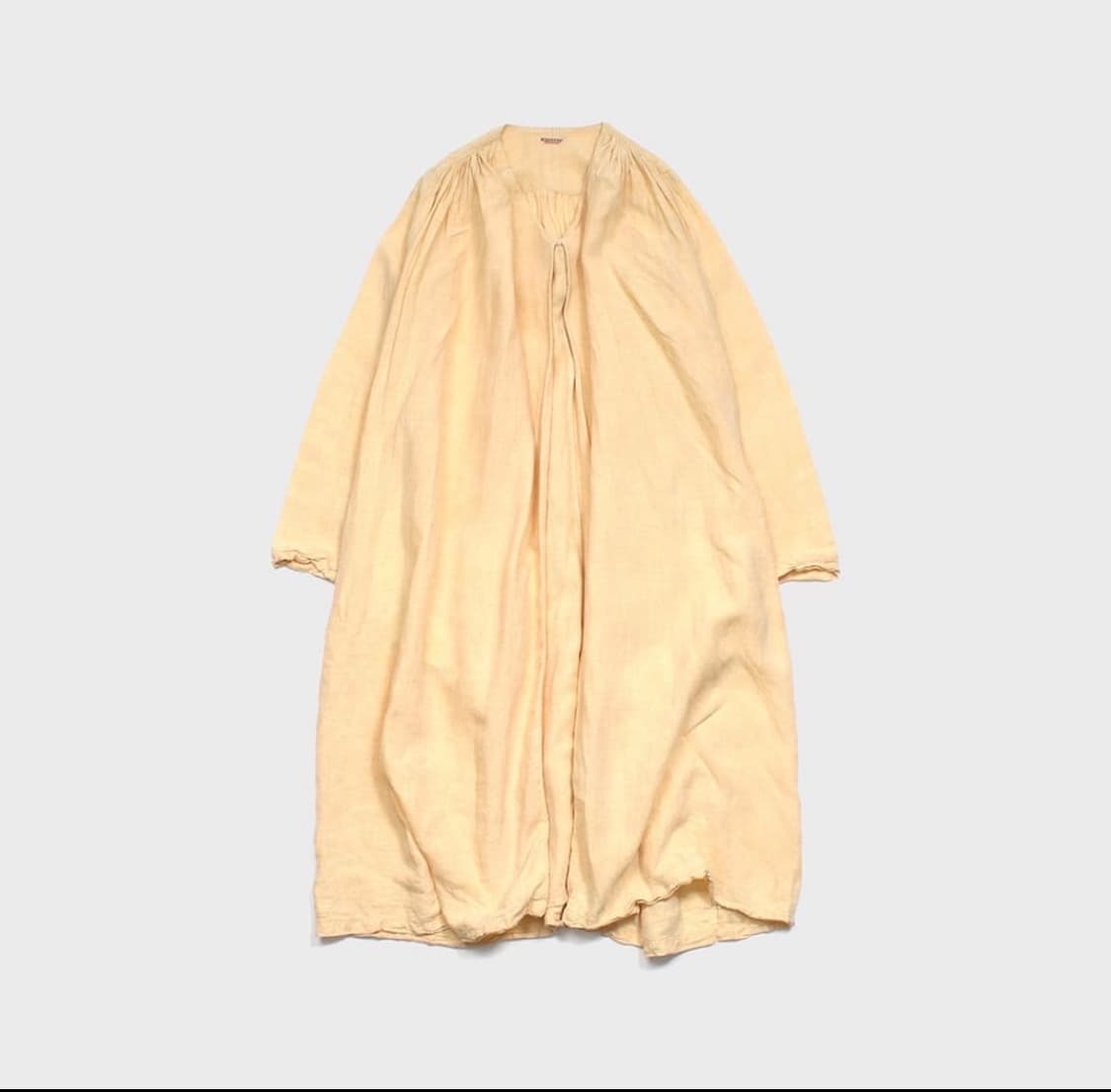 Kapital 린넨 옐로우 롱 원피스 상품이미지1