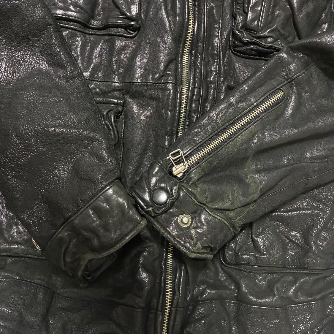 이태리 양가죽 포켓 가죽 자켓 상품이미지6