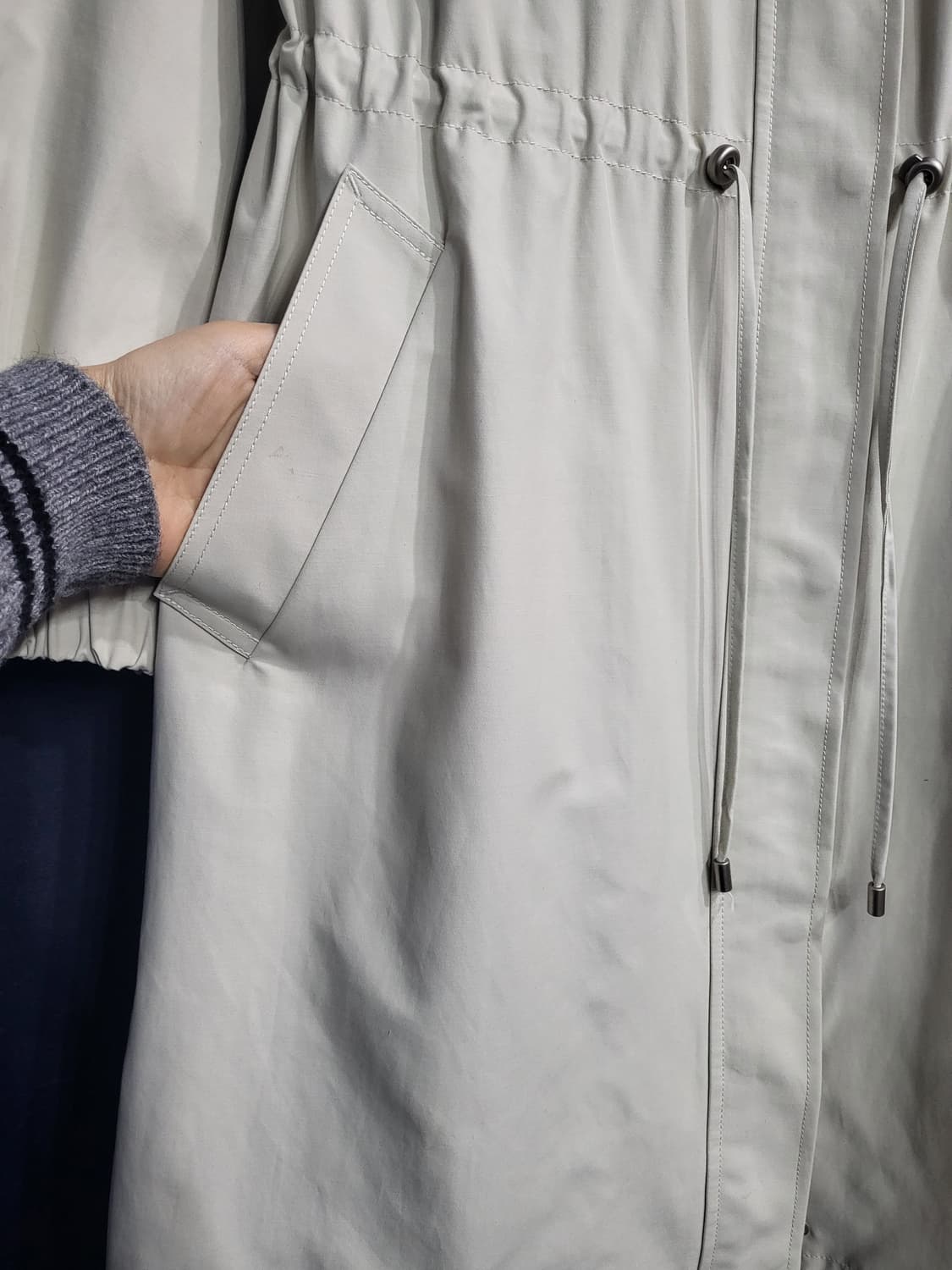 플라스틱아일랜드 스트링 후드자켓 상품이미지4