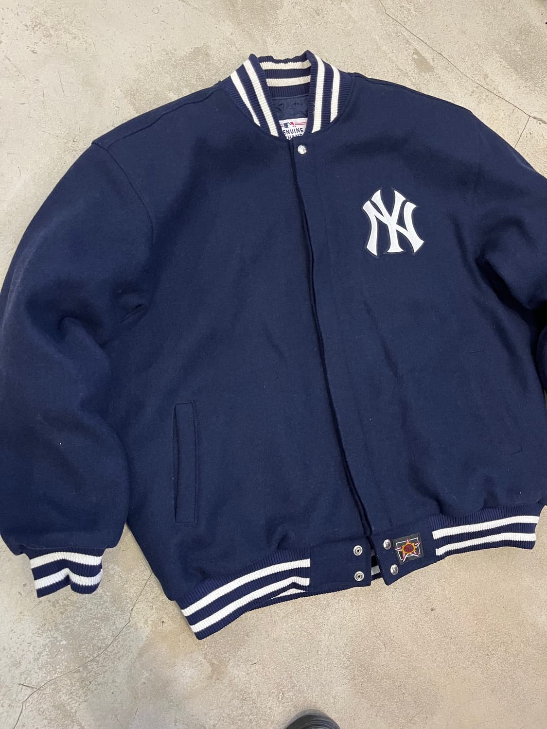 빈티지 JH 뉴욕양키즈 울바시티 상품이미지1