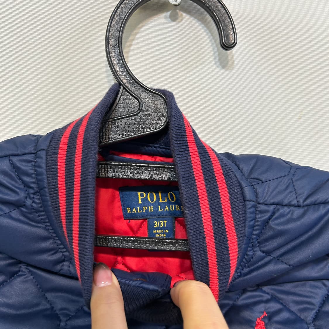폴로 랄프로렌 키즈 퀄팅 자켓 3T 상품이미지2