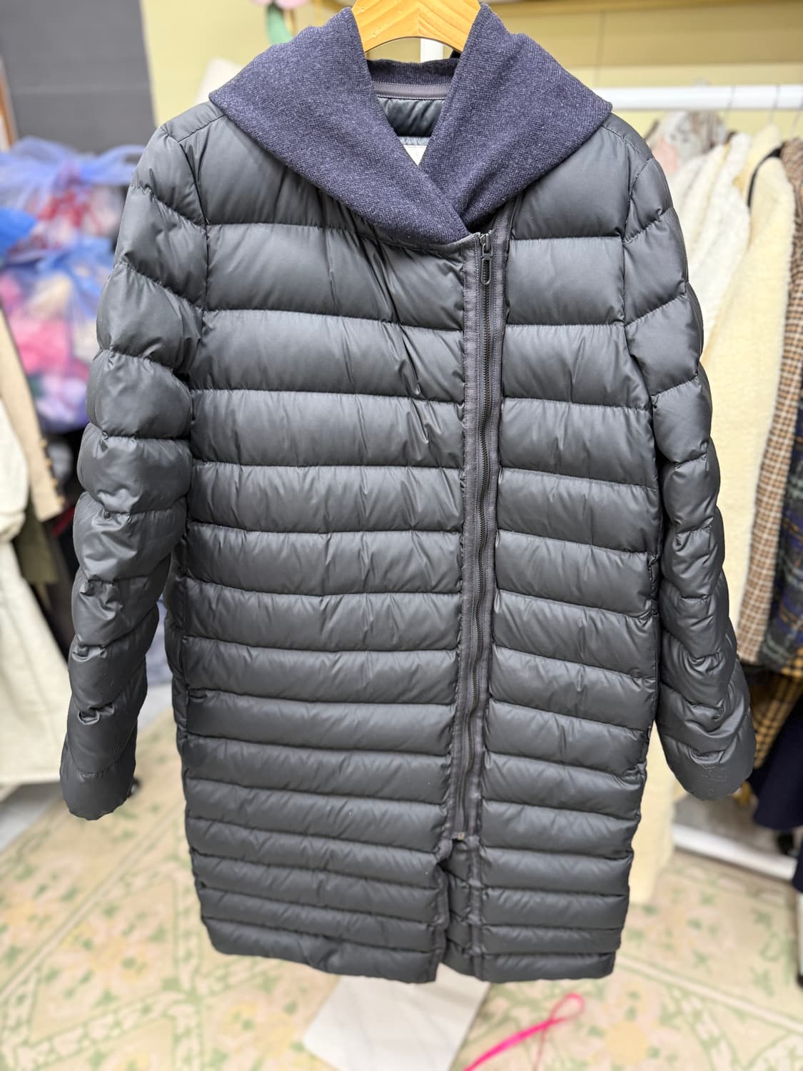 D'deMOO 여성 패딩 S 차콜색 상품이미지1