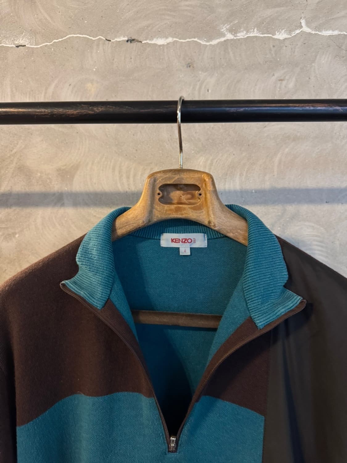 겐조 골프 짚업 니트 100 상품이미지3