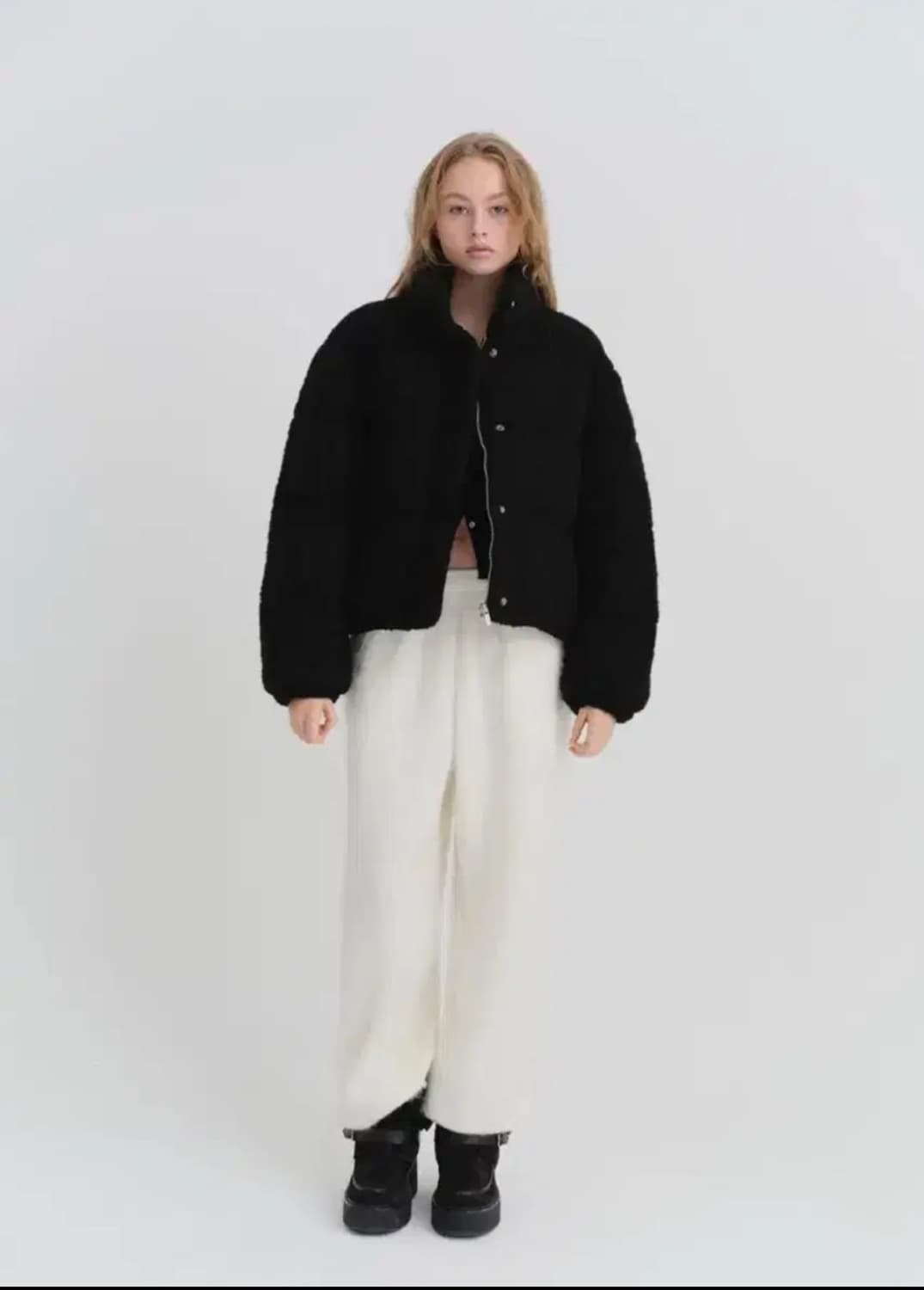 ribbonbit 리본빛 마레 울 푸퍼 패딩 상품이미지3