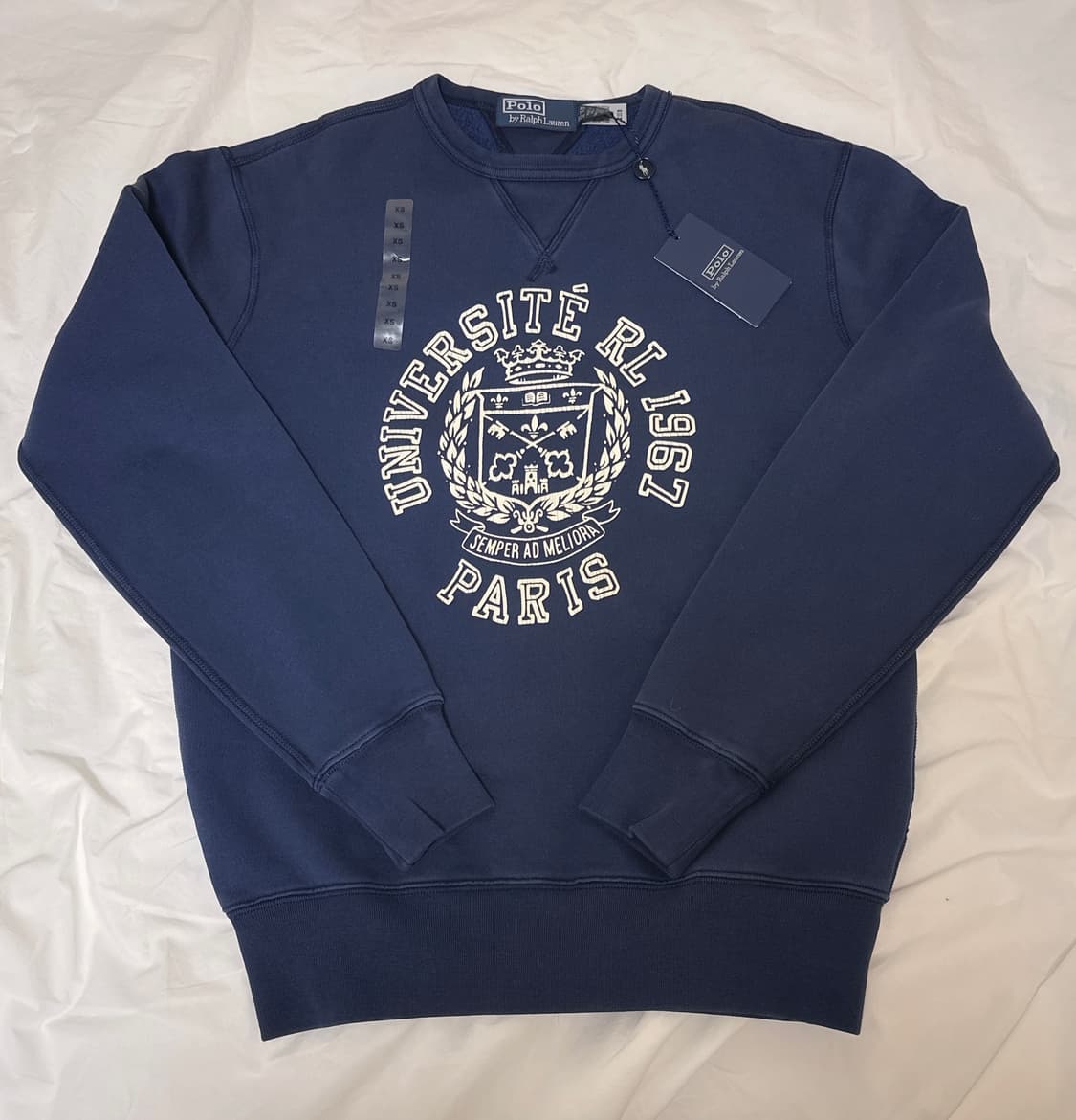 [미 시착 새 상품] 폴로랄프로렌 맨투맨 xs(남녀공용) 상품이미지2