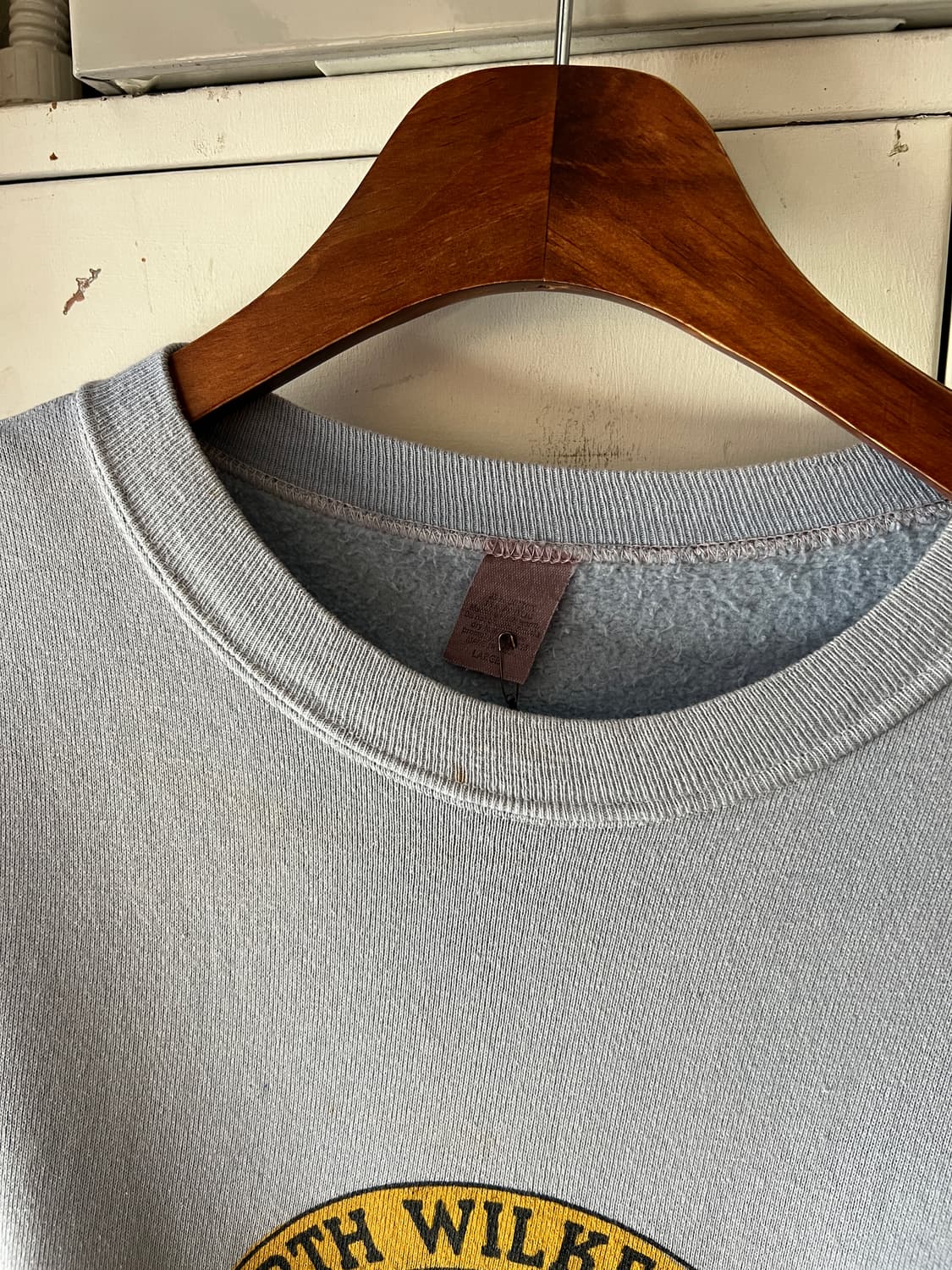 [L]90's Made in USA 증기기관차 스웻셔츠 상품이미지2