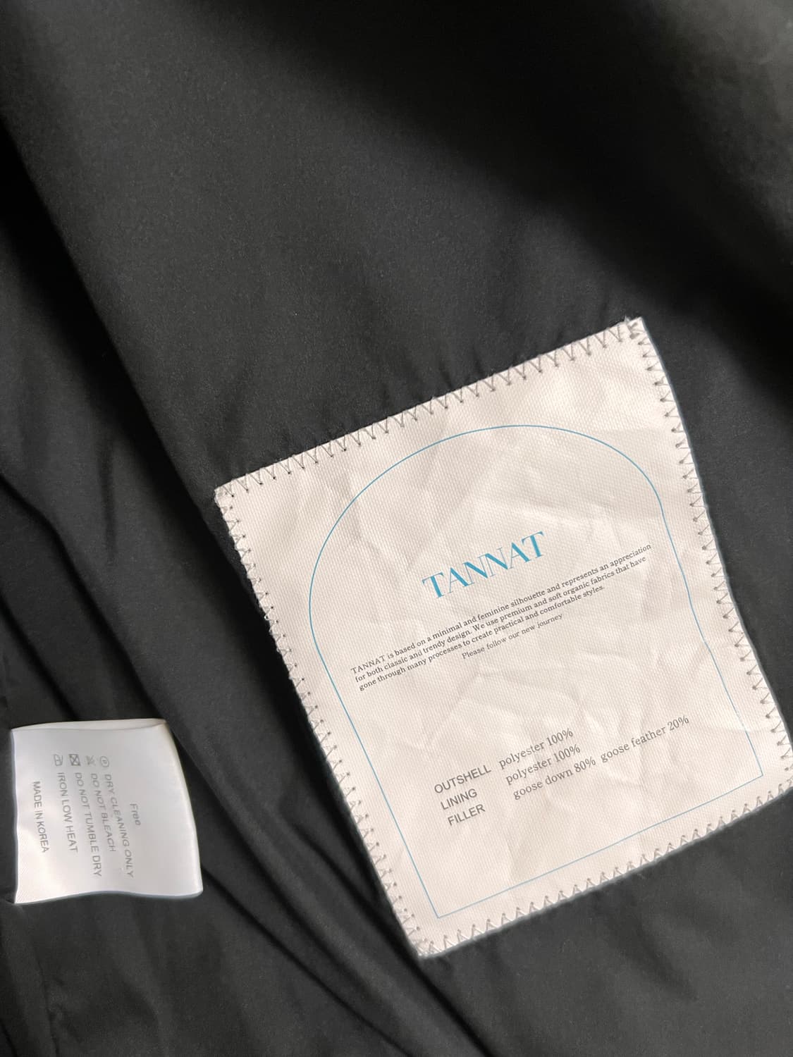 타낫 클래식 푸퍼 자켓 블랙 상품이미지3