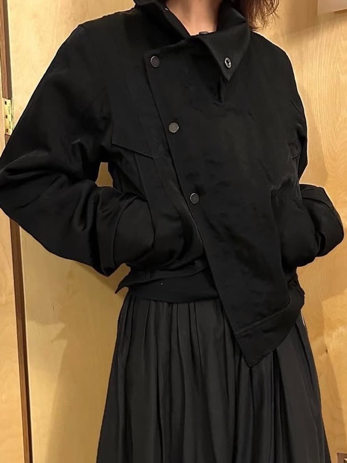 퍼버즈 사이드 버튼 자켓 상품이미지1