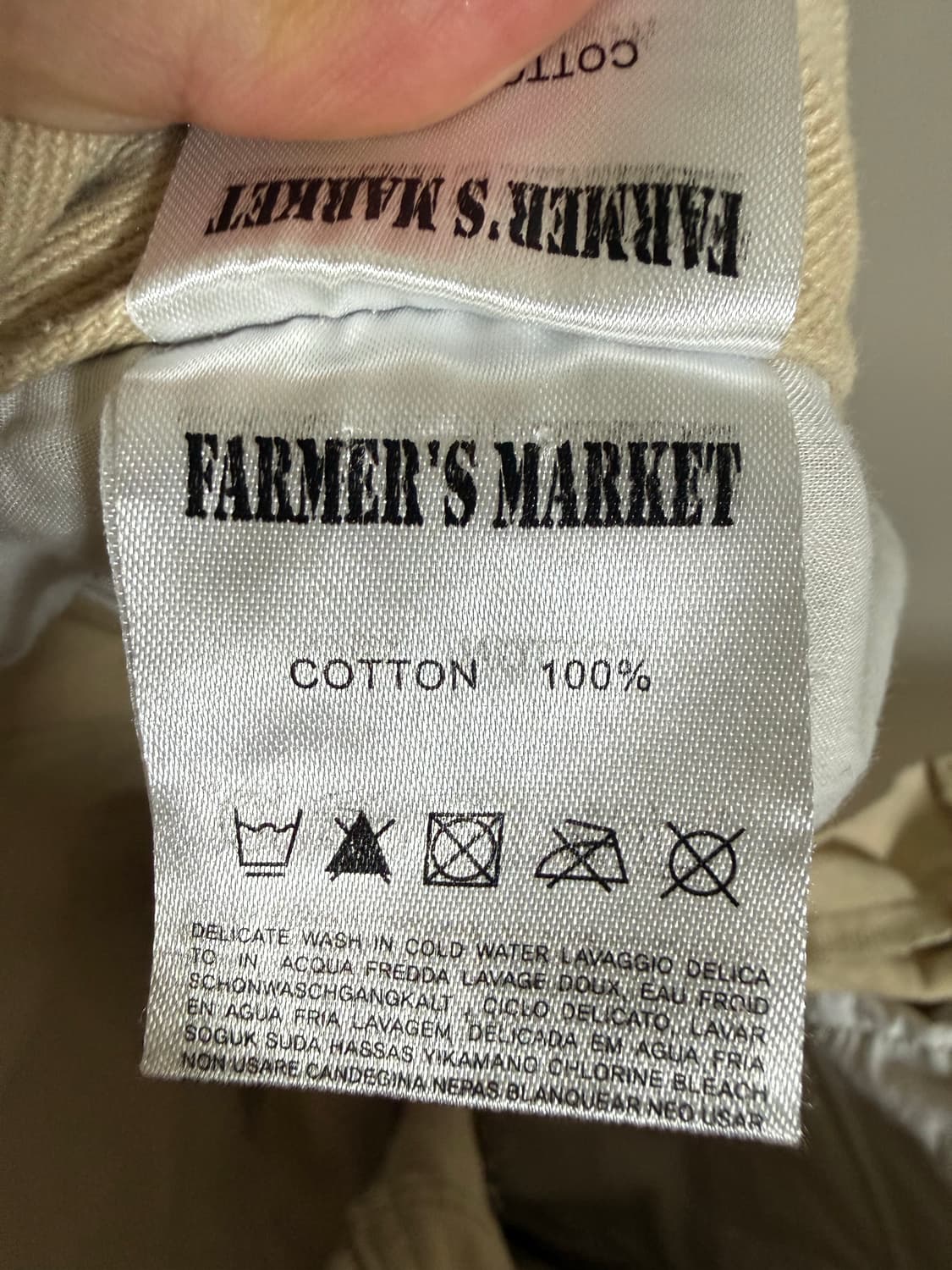 Farmer's Market 베이지 워크팬츠 상품이미지3