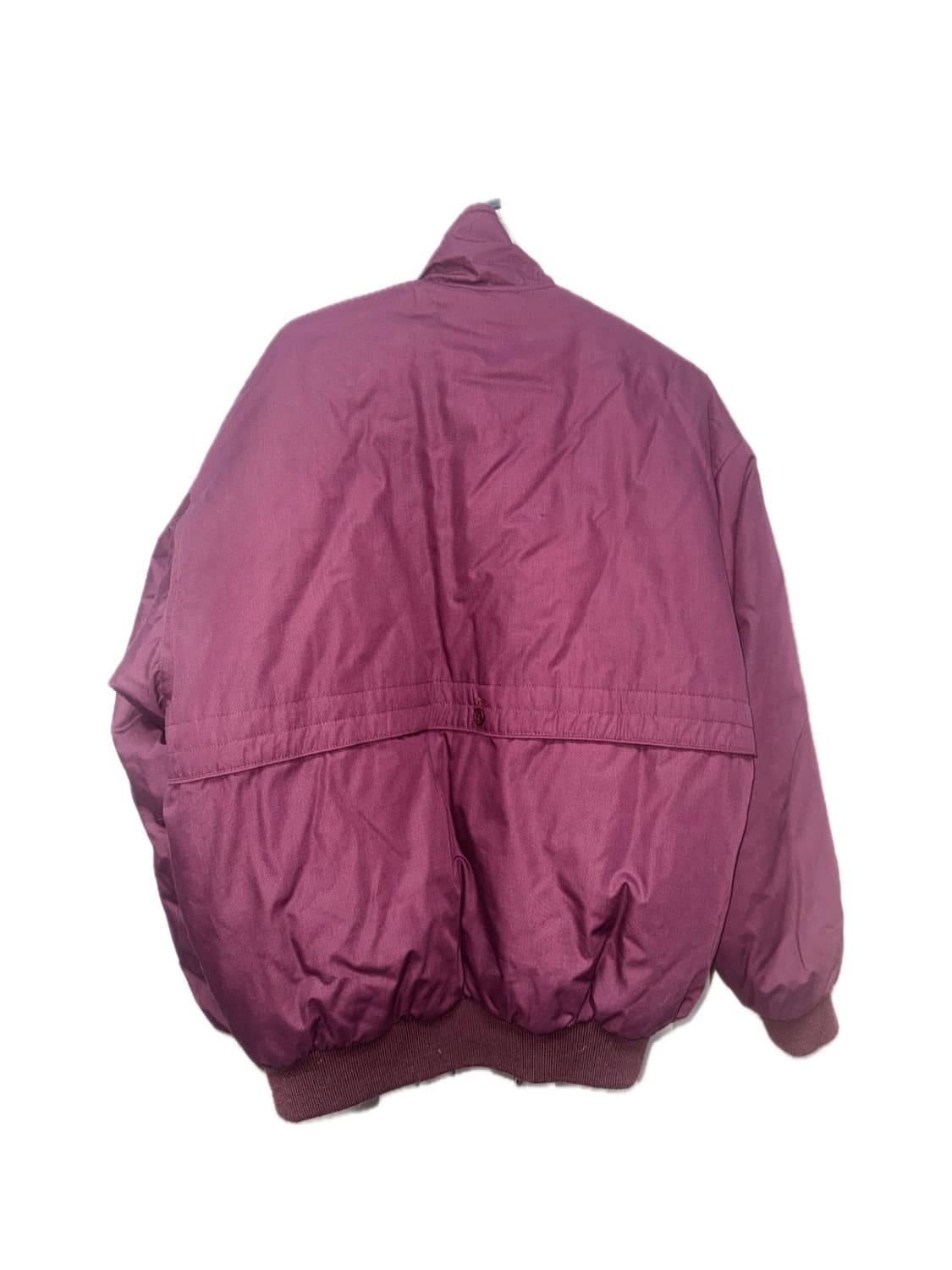 자주색 빈티지 점퍼 봄버 자켓 상품이미지3
