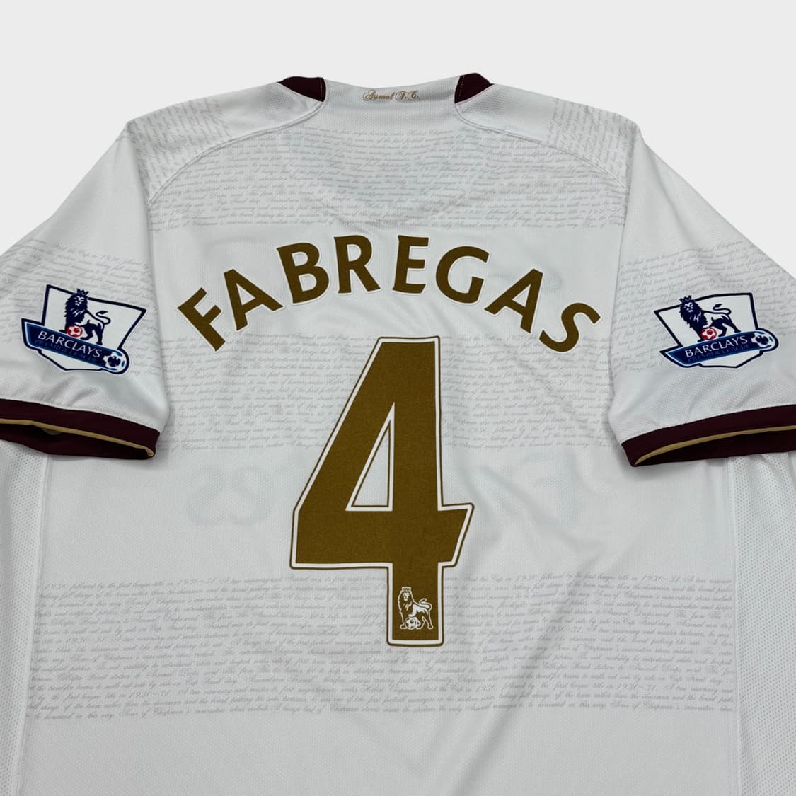 07-08 아스날 어웨이 No.4 세스크 파브레가스 상품이미지7