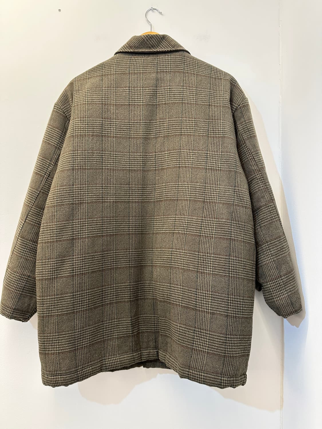 100)베버리힐즈 폴로 클럽 체크 누빔 하프 점퍼 상품이미지2