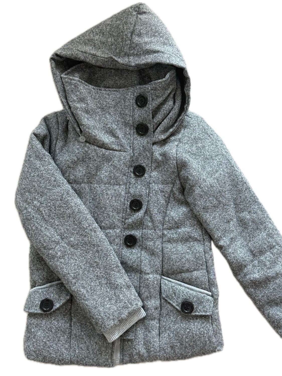 빈티지 아카이브 하이넥 그레이 패딩 파우닝133큐빈티지샵오공이레이어룸 상품이미지1