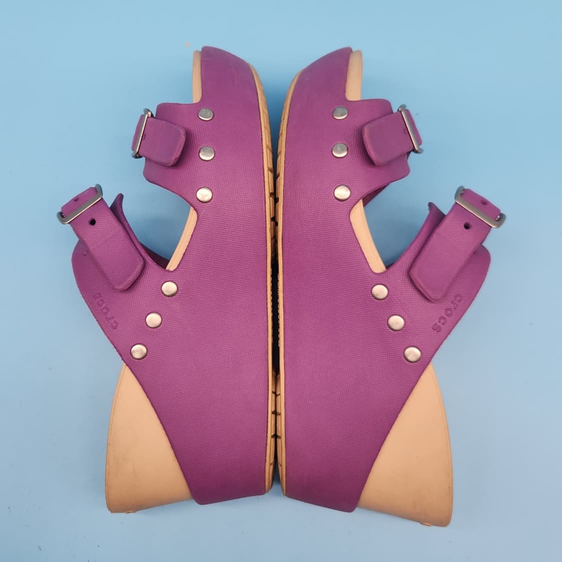 o 크록스 코블러 웨지힐 240 굽8 상품이미지5