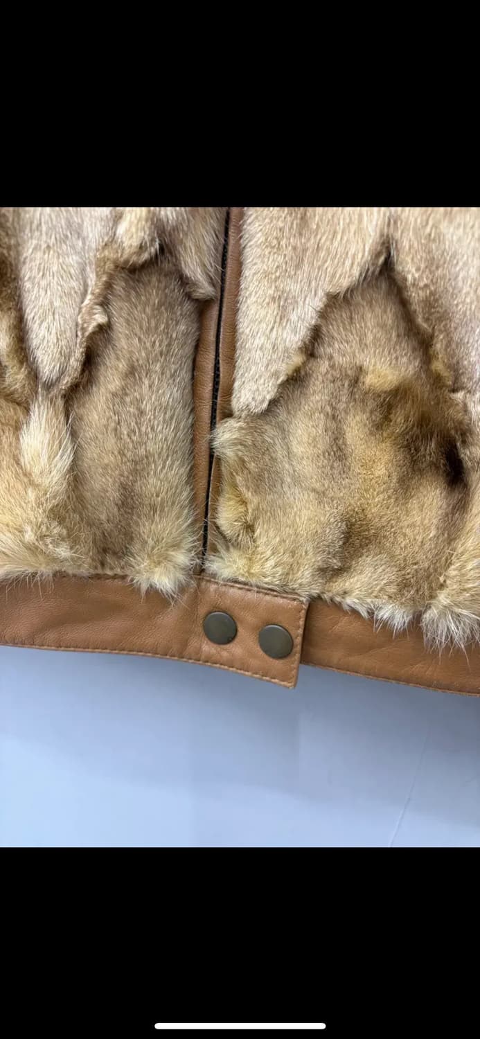 빈티지 폭스퍼 양가죽자켓 H1911 상품이미지3