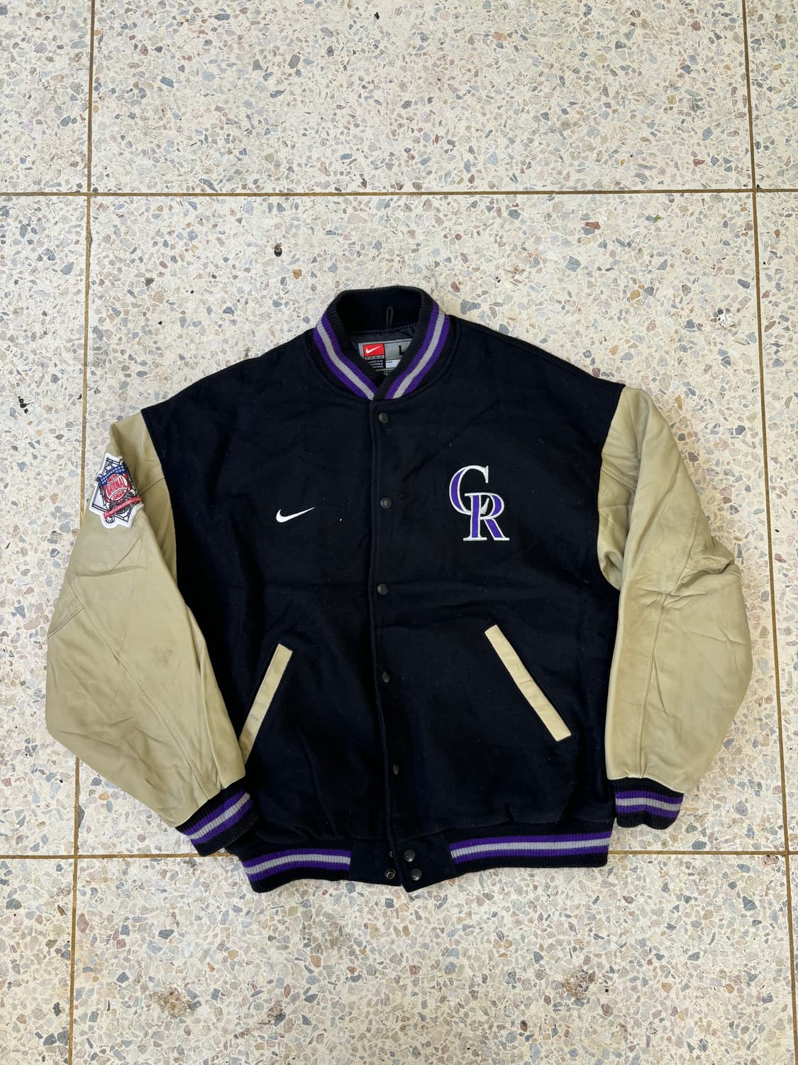 Nike 콜로라도 로키스 바시티 자켓 상품이미지8