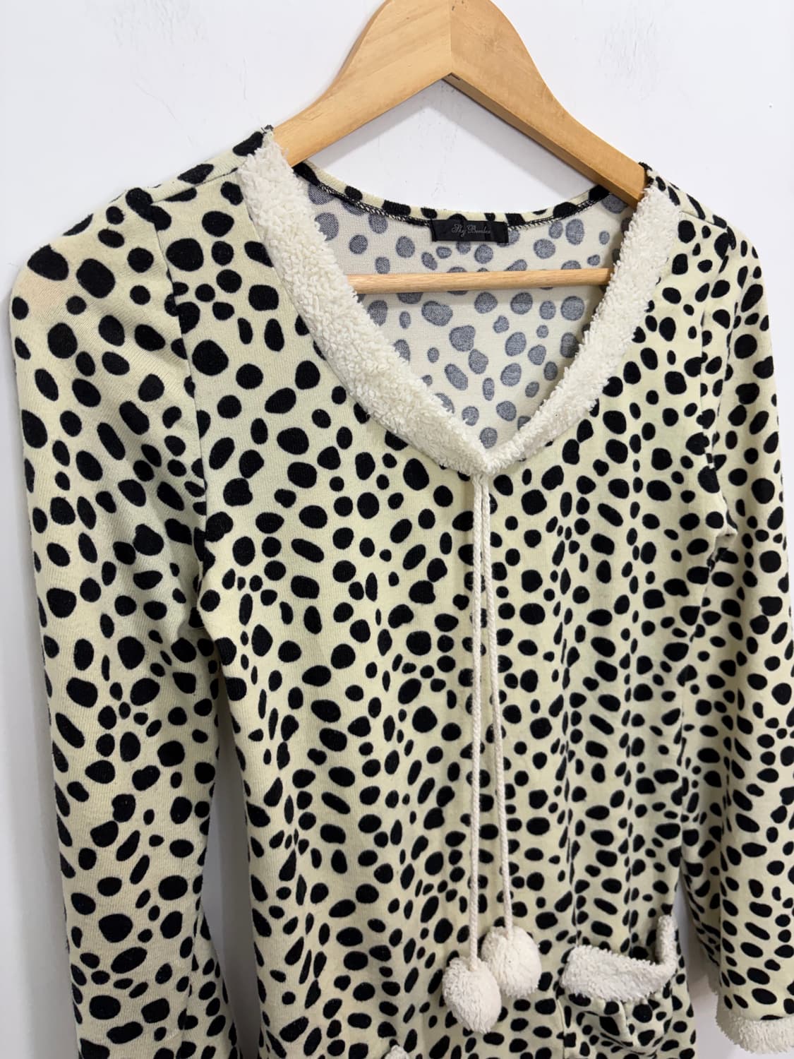 땡땡이 도트 폼폼이 갸루 원피스 상품이미지5