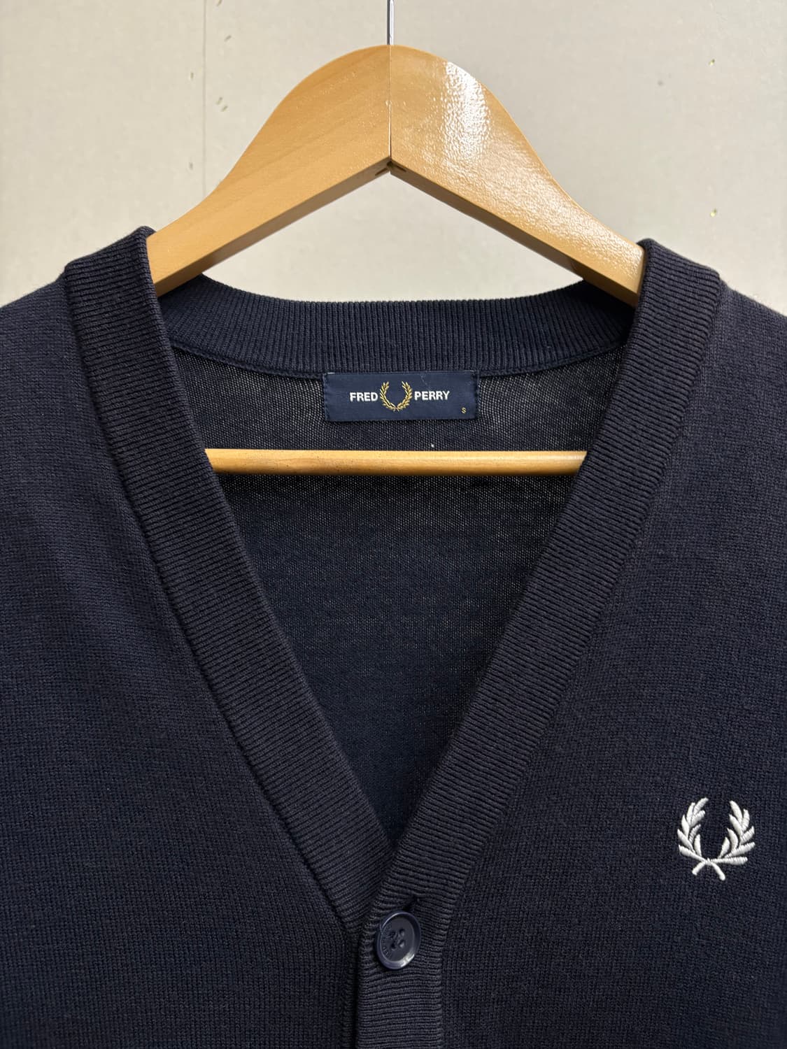 프레드페리 니트 가디건 상품이미지5