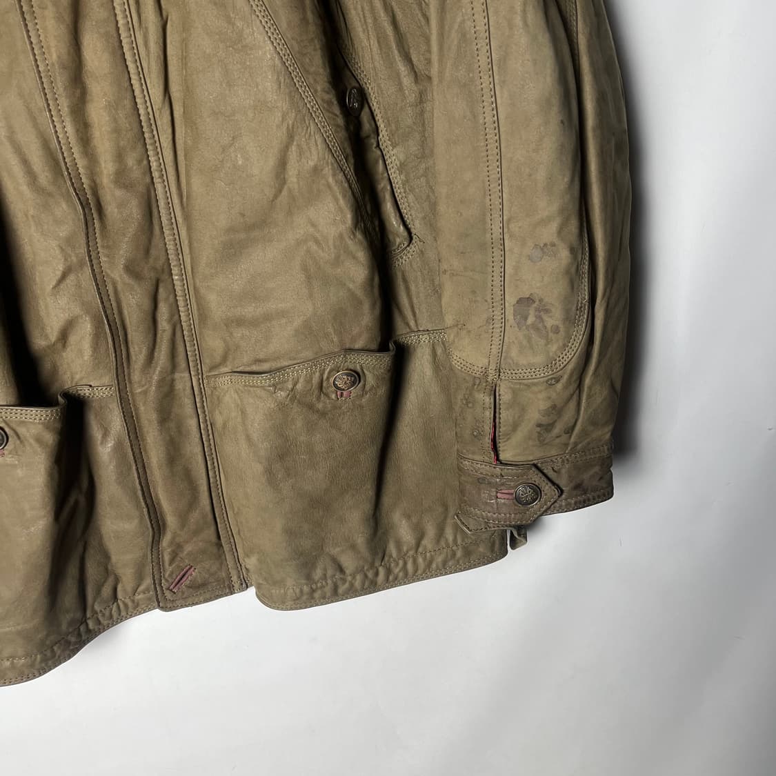 [Marcucci Firenze] 50's 이탈리아 레더 카코트 상품이미지4