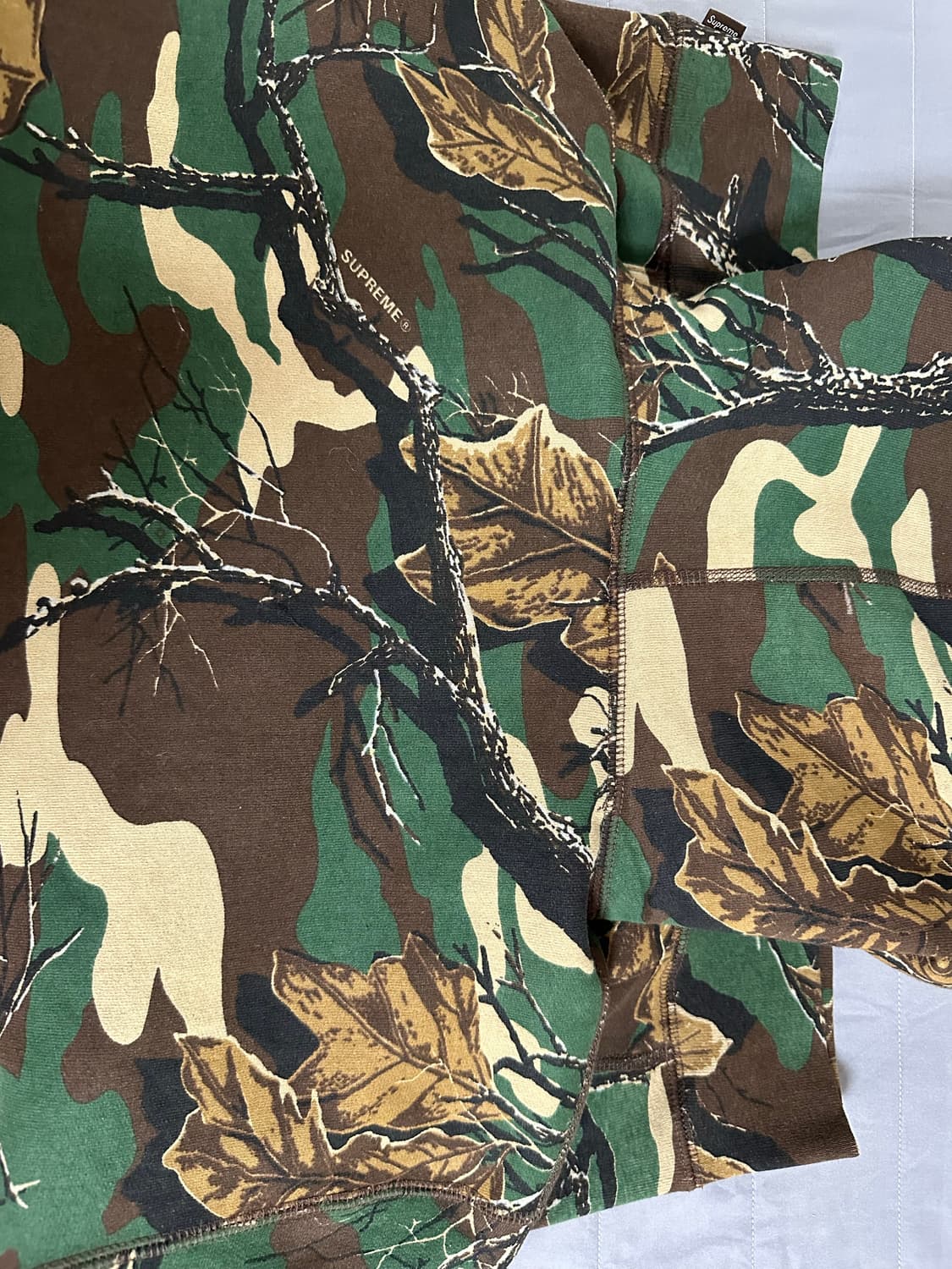 슈프림 supreme 우드랜드 카모 후드티 M  상품이미지4