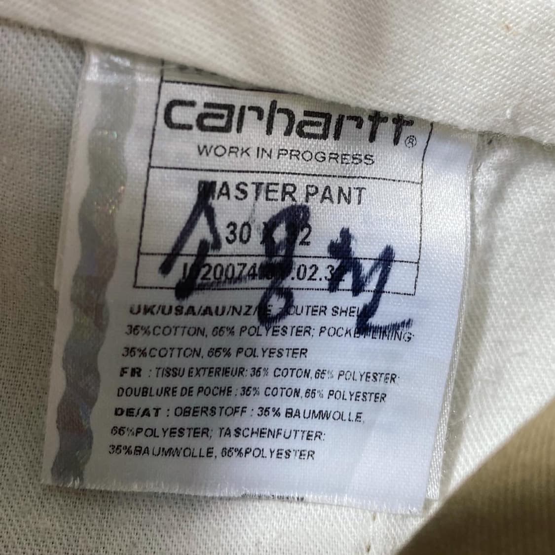 Carhartt logo cotton Pants 상품이미지7