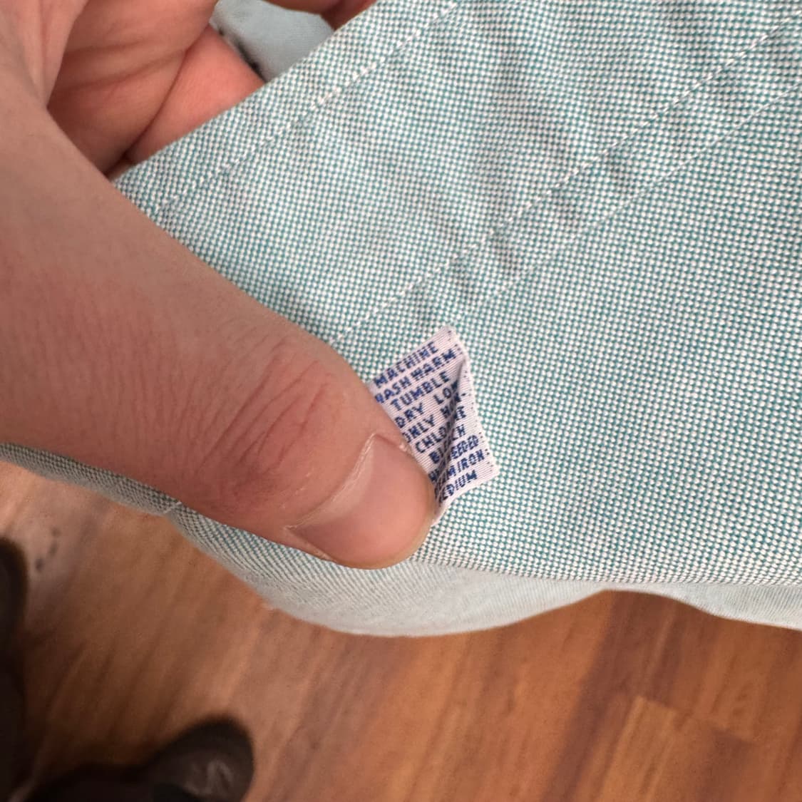 폴로 랄프로렌 솔리드 긴팔 셔츠 멀티포니 포인트 틸 상품이미지7