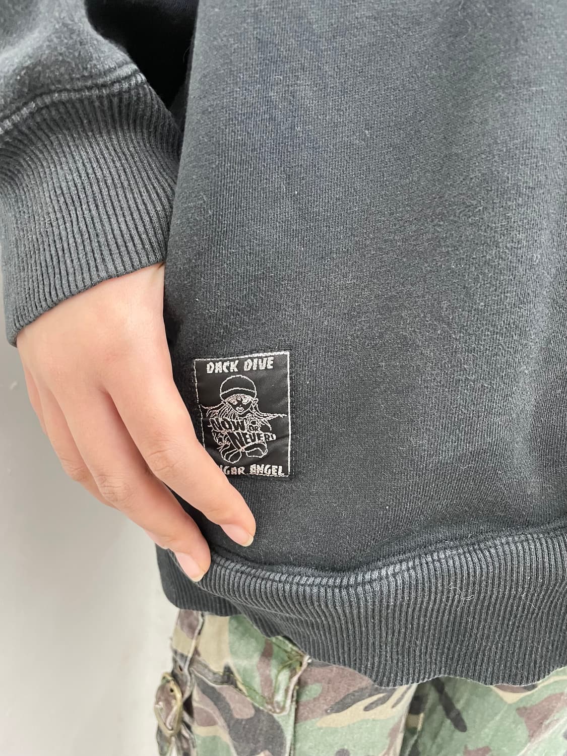 sugar angel 올드스쿨 프린팅 힙합 후드티 상품이미지7