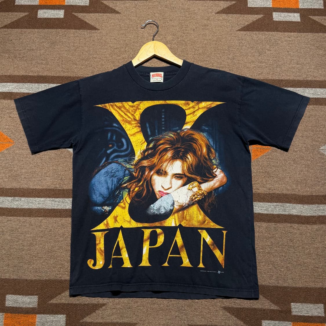 90s X-Japan 요시키 반팔 M 상품이미지1