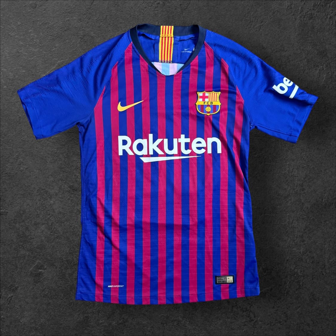 18-19 나이키 바르셀로나 어센틱 홈 유니폼 #10 메시 상품이미지1
