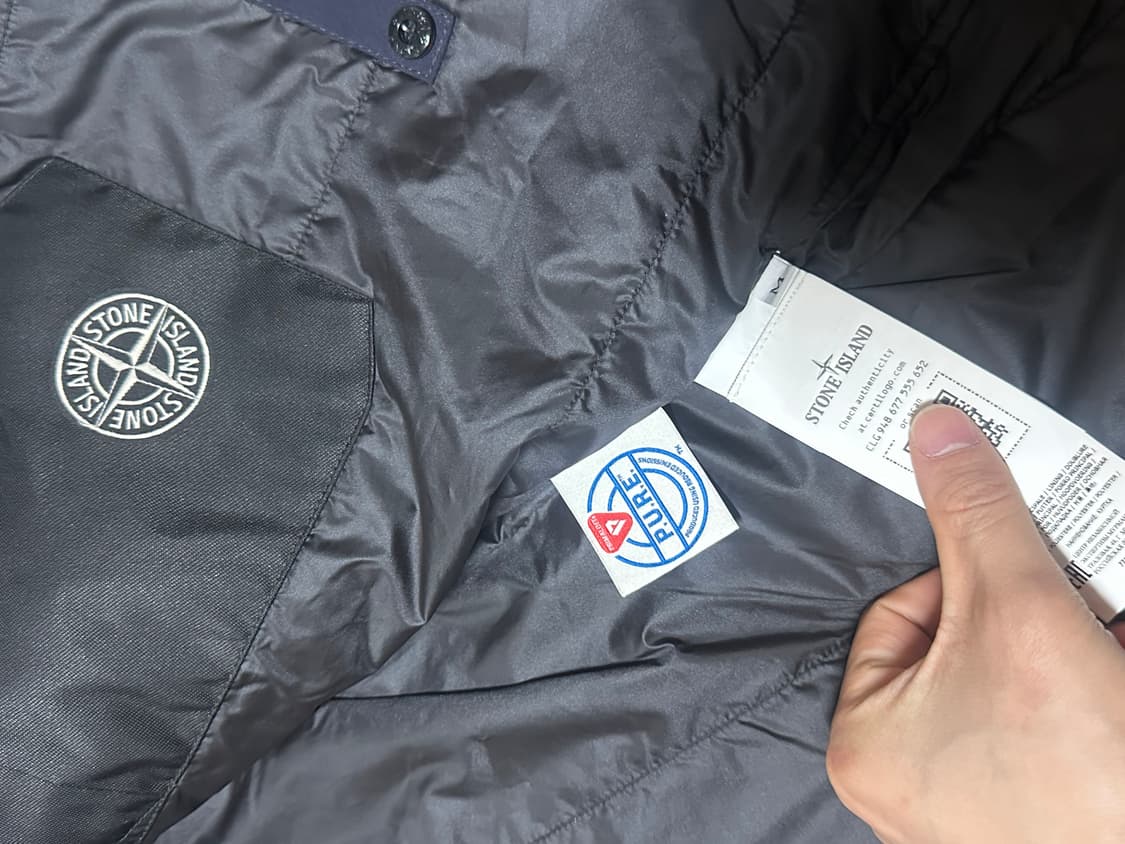 스톤아일랜드 소프트쉘 프리마로프트 자켓 M 상품이미지3