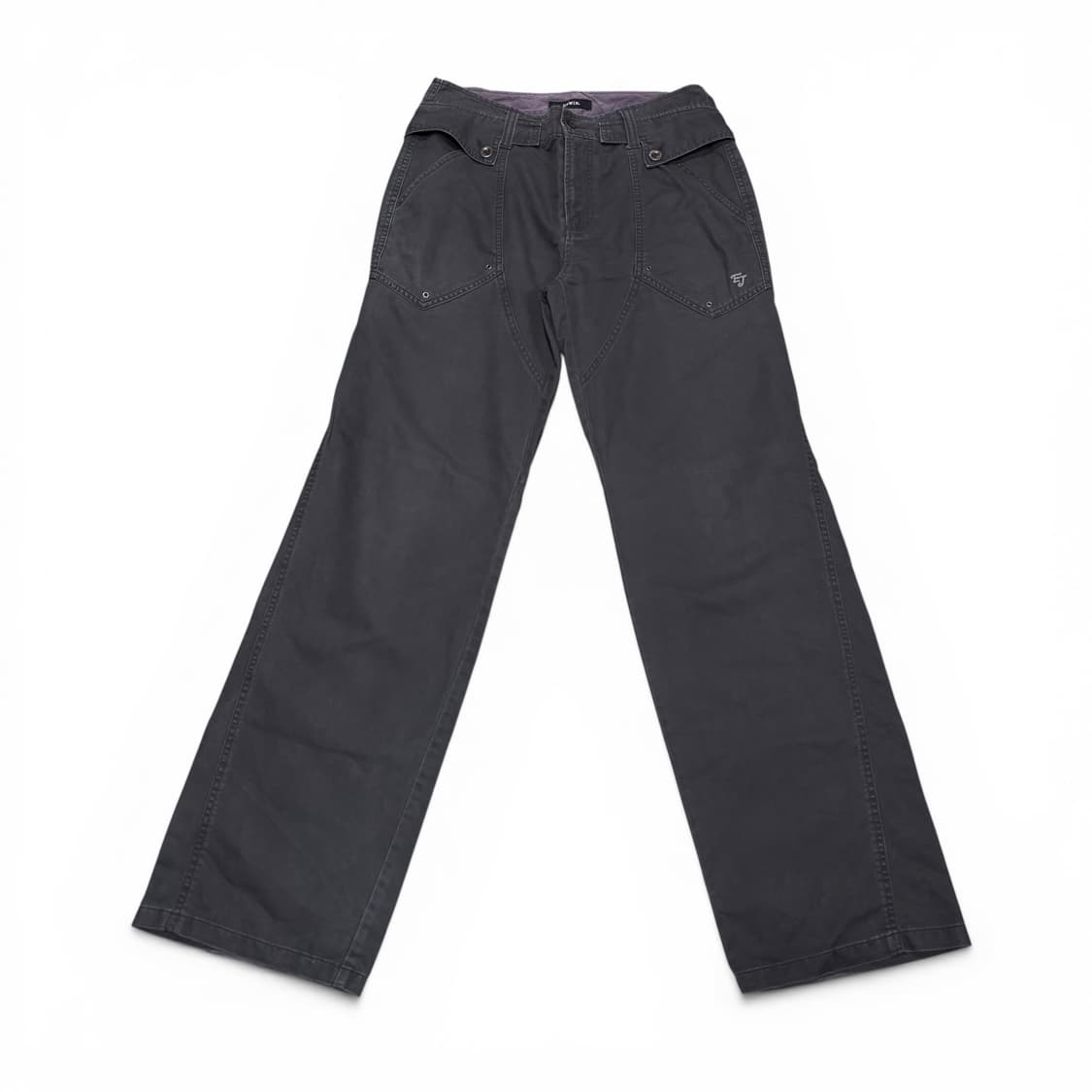 29-30 에드윈 EDWIN 먹그레이 세미와이드 코튼팬츠 상품이미지1