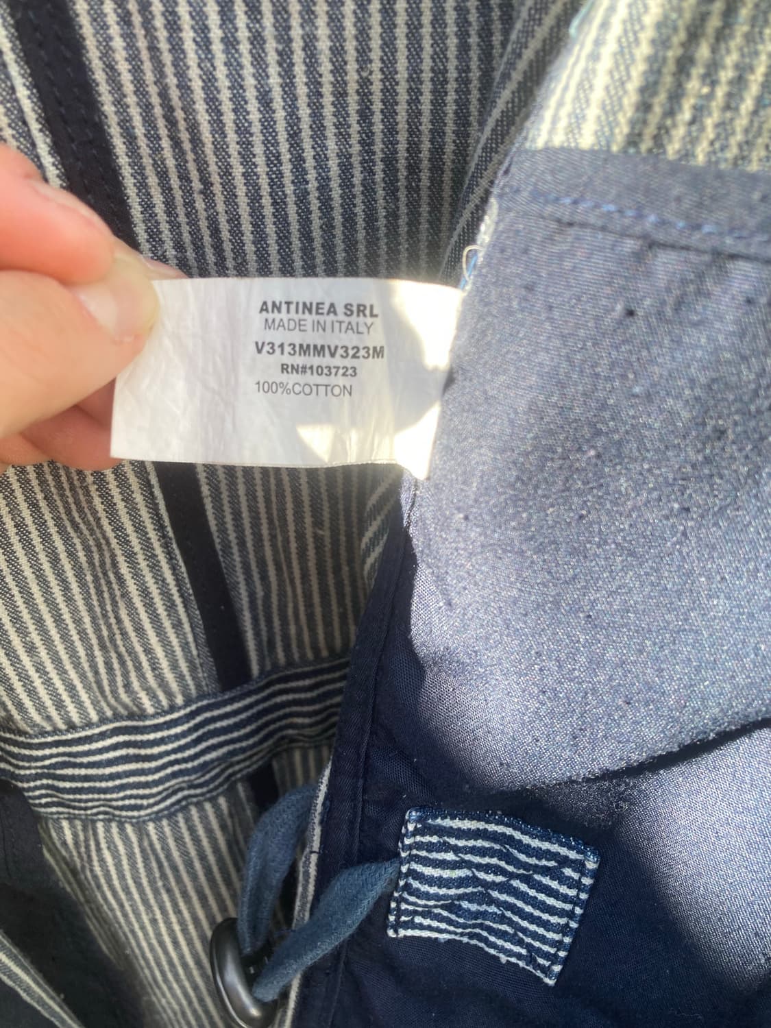 00s armani jeans hickory jacket 상품이미지5