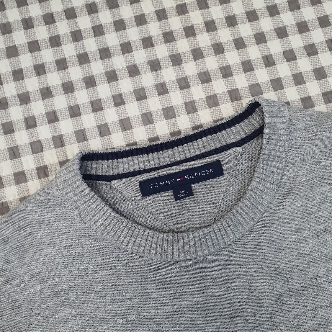 타미힐피거 얇은 면니트 남자95 상품이미지2