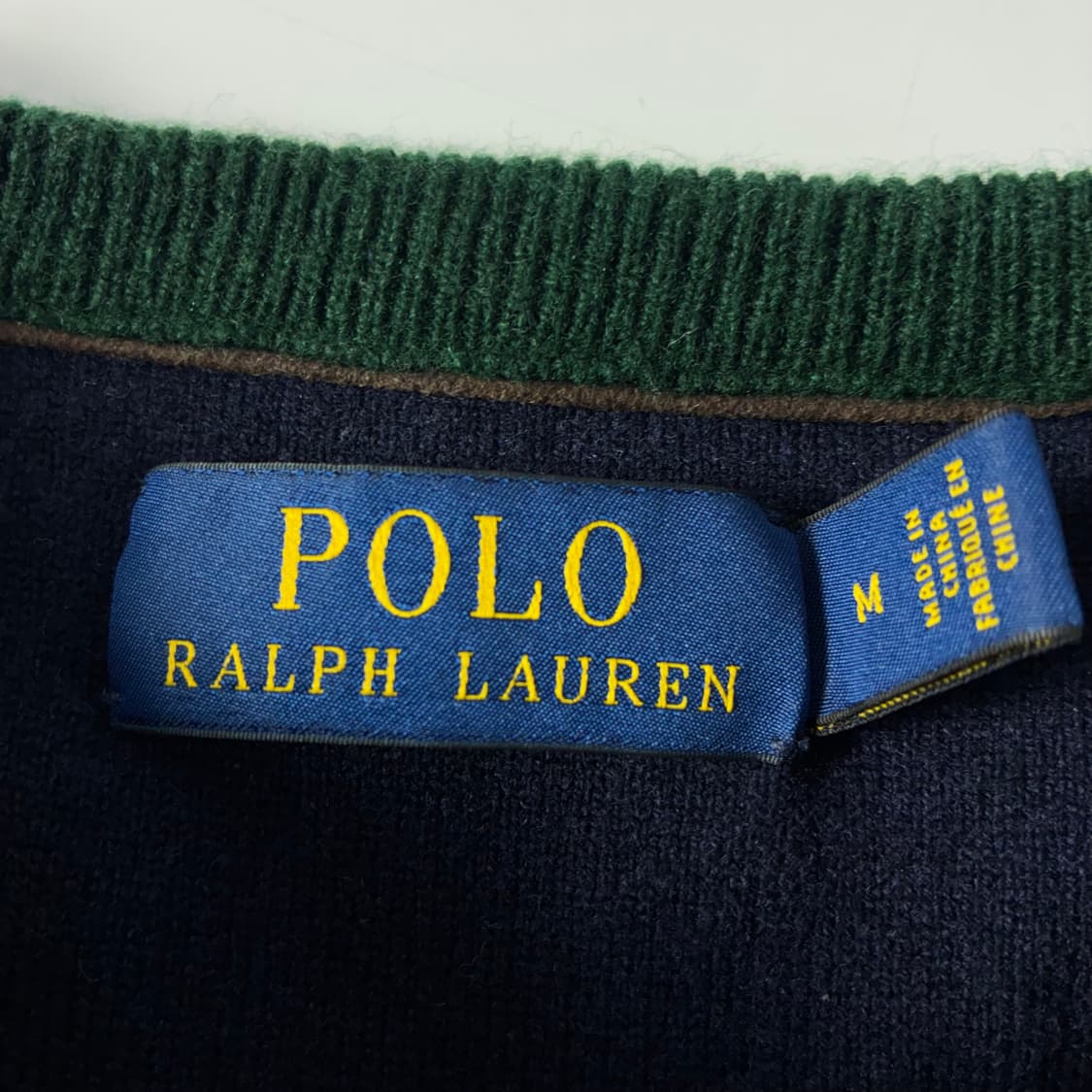 Polo  폴로 랄프로렌 자수 메리노울 그린 니트  상품이미지4