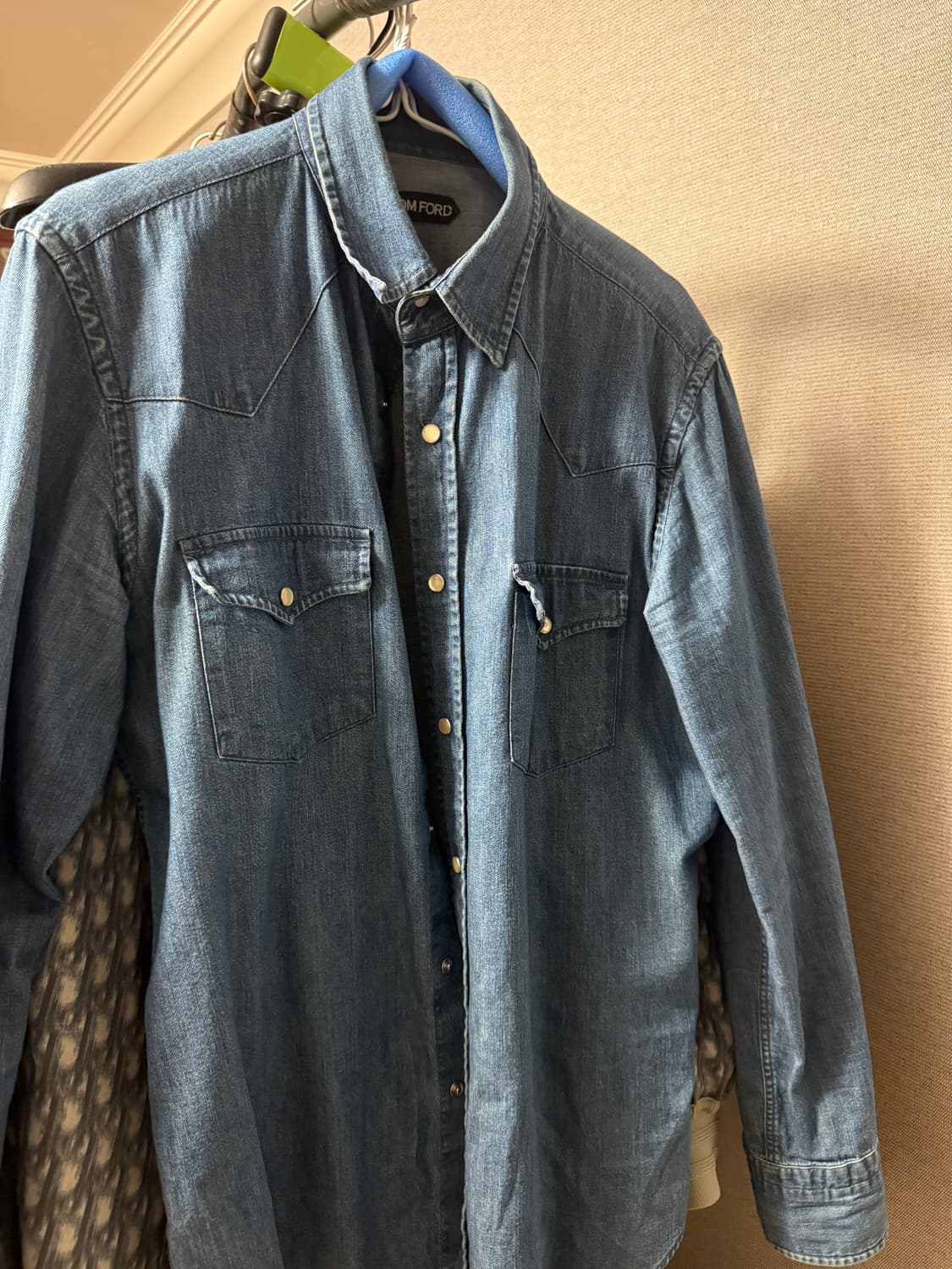 톰포드 데님 셔츠 상품이미지1