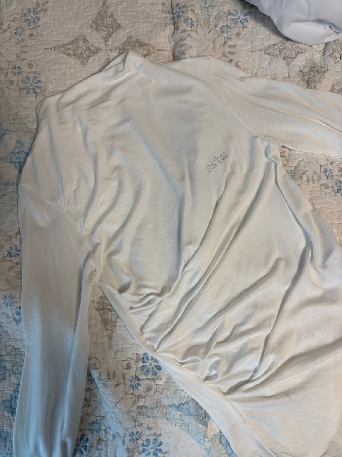 애즈온 veil high-neck tee 상품이미지2