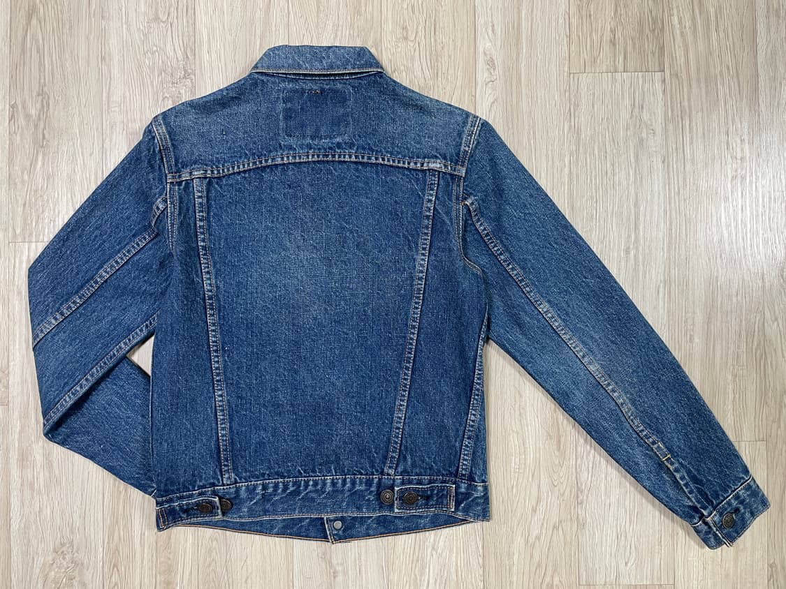 44~55) 60's 복각 오어슬로우 여성 타입3 워싱 데님자켓(일본제) 상품이미지2