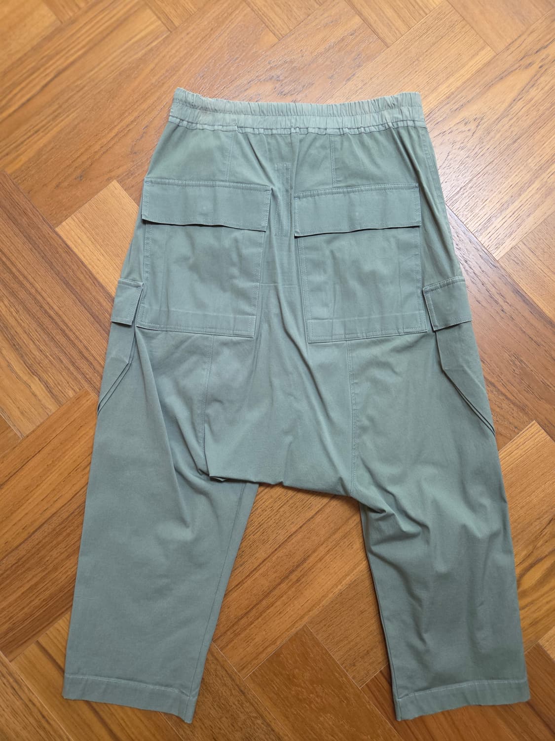 릭오웬스 sage 드로스트링 카고 팬츠 상품이미지3