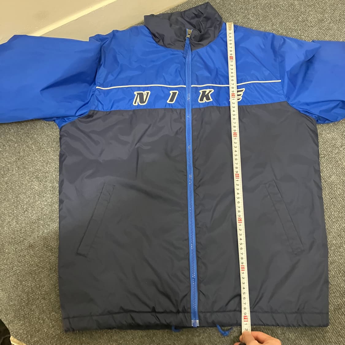 N123 나아키 센터로고 누빔 자켓 상품이미지7