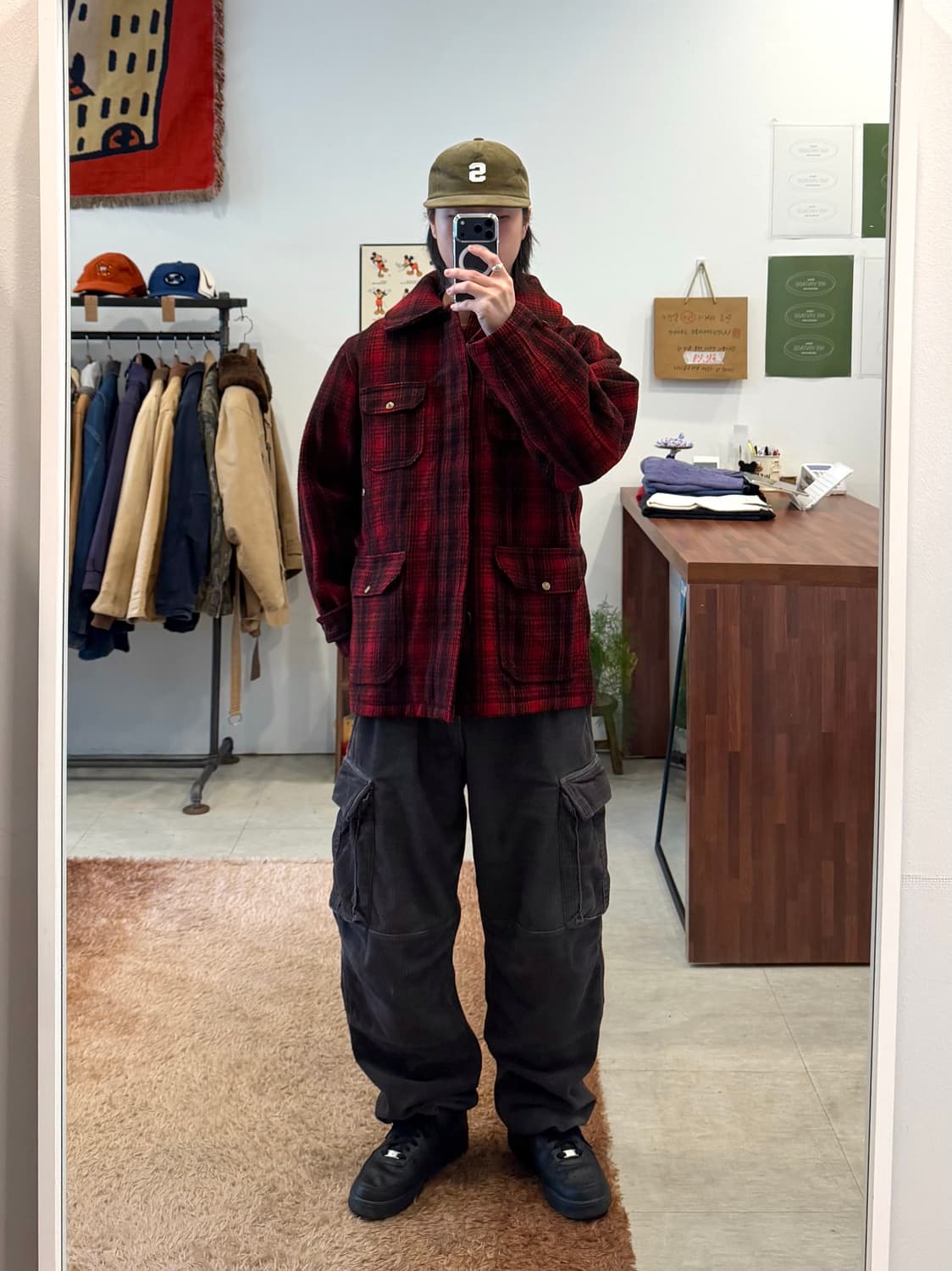 50-60s Woolrich 울리치 버팔로 매키노 크루저 헌팅 자켓 상품이미지2