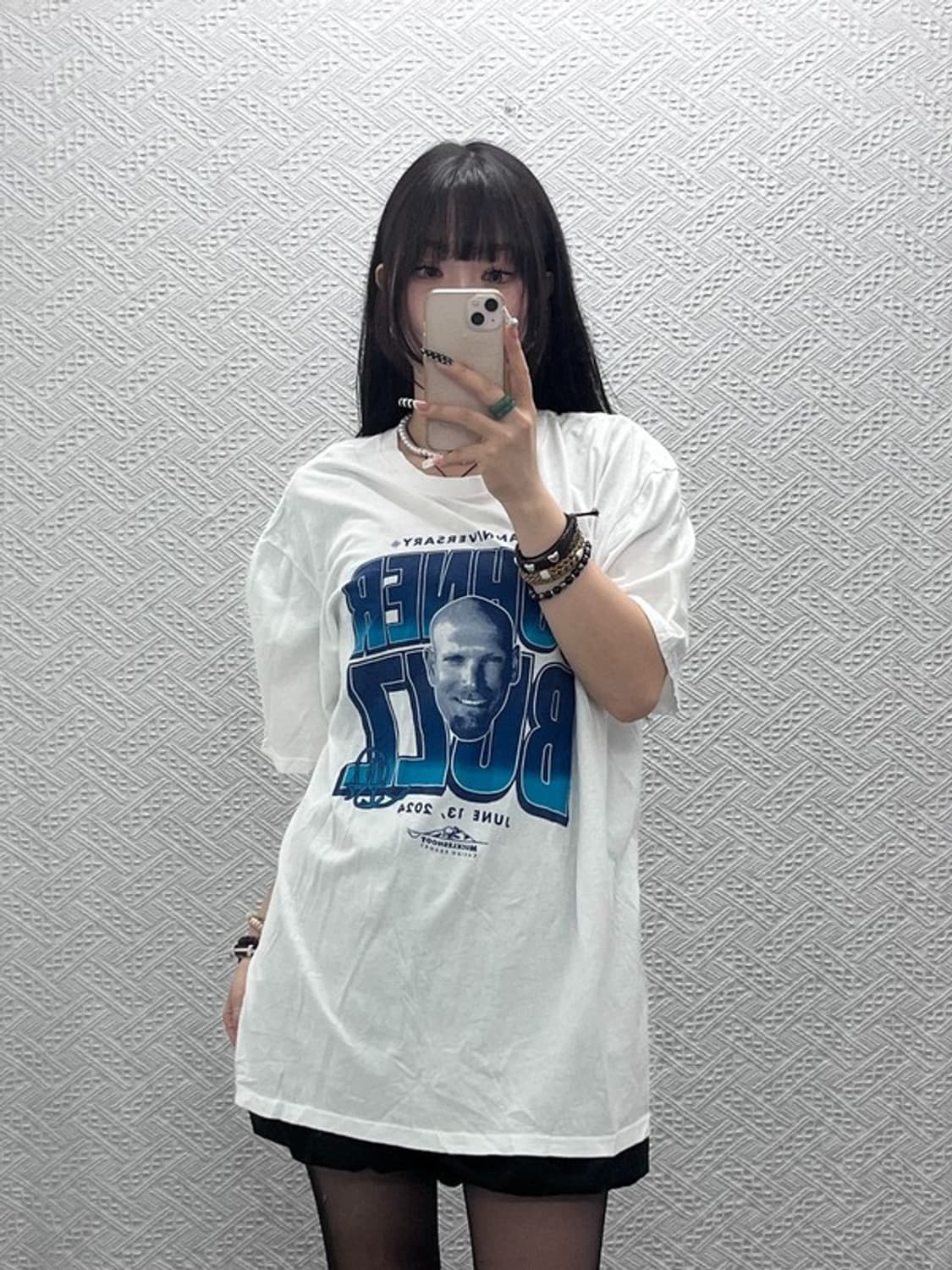 DISTRICT 올드스쿨 레트로 펑크 프린팅 반팔티 2XL C10632 상품이미지2